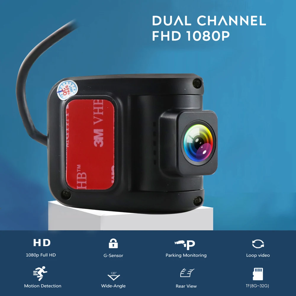 Автомобильный цифровой видеорегистратор фронтальная USB камера CMOS HD для Android 7 1 8 0 9