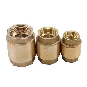 

Multi-functional Accessories Brass Connector Home In Line Tool DIY Spring Vertical Type Check Valve Wholesale