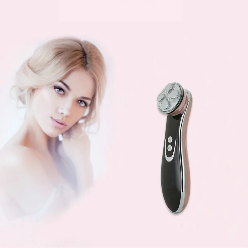  5 In 1 LED Light Photon Irradiation Face Skin Care Massager RF Lifting Tighten EMS Slimming Wrinkle - 4000547798245
