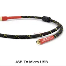 Hifi cabo micro usb usbtipo a para micro usb, cabo de dados de áudio