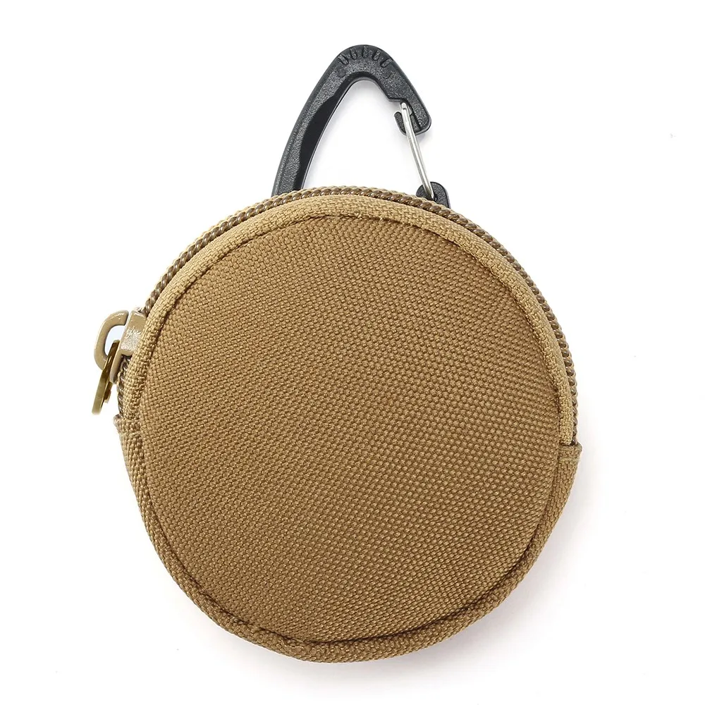 2-Tan 1000D охотничий EDC пакет тактический Molle Функциональная сумка практичная монета кошелек военный ключ наушники чехол Кемпинг Туризм - Цвет: 2-Tan