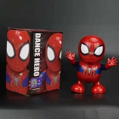 juguete de iron man que baila