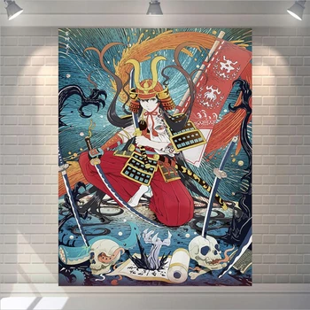 

Japanese Ukiyo-e Tapestry Undefined Anime Room Decor Teen Room Decoration Bedroom Tapestry Wall Kanagawa Surfing