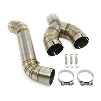 

For BMW S1000RR 2009 - 2016 2014 2015 2016 S1000R HP4 Motorcycle Connector Middle Link Pipe Exhaust Muffler Modified S1000 RR