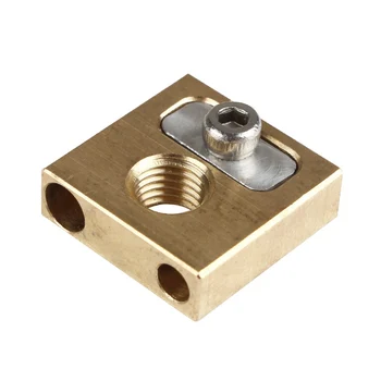 

Brass Nozzle Copper Head Heater Block 4mm Heated Block for Ultimaker3 UM3 JHP-Best