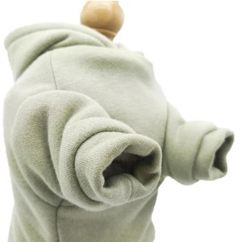 

Flannel Dog Jumpsuit Winter Dog Clothes Small Puppy Coat Pets Outfits Hoodie Warm Cute AC889