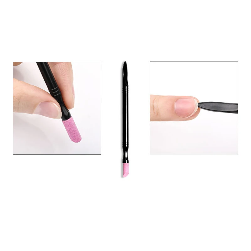 1pc Double-ended Cuticle Pusher For Manicure Tools For Nails Art Non-Slip Nail Cuticle Remover Accessories Nail Tools