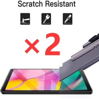 Protector de pantalla de vidrio templado para tableta Samsung Galaxy Tab A, película protectora de pantalla HD 9h, 10,1mm, 2019, 0,25 SM-T510, 2 uds.
