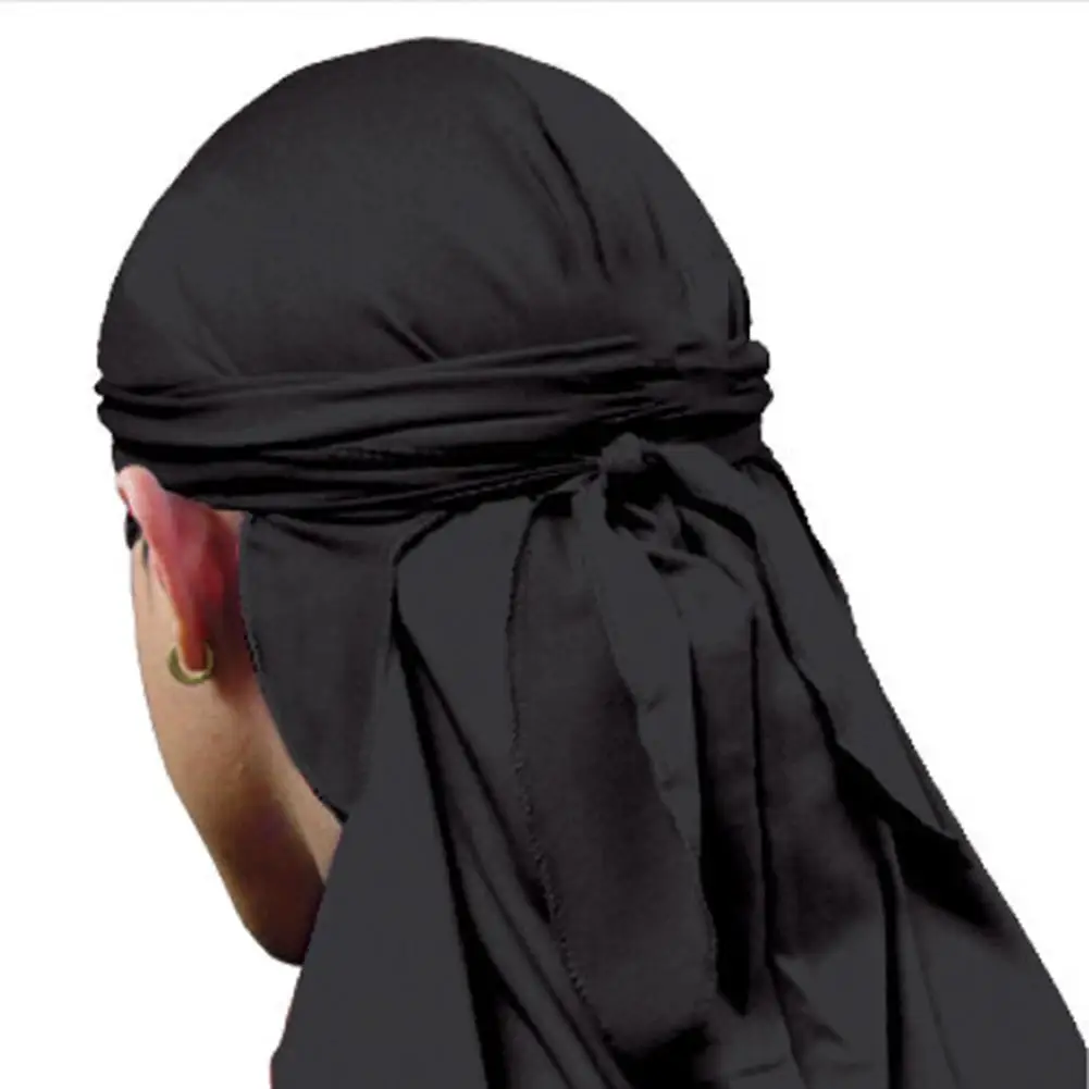 Мужской спортивный шарф Huation Durag облегающая шапка из спандекса и для езды на