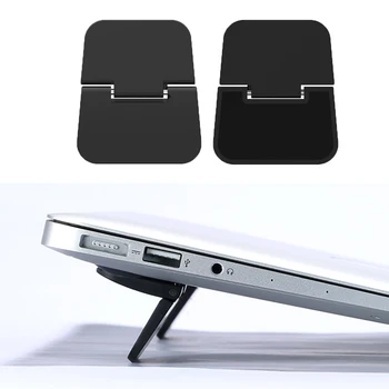 

Desk Laptop Stand Foldable Notebook Cooling Bracket Holder Cooler Radiator For iPad MacBook Air Mac Desk Stand Tablet Mount
