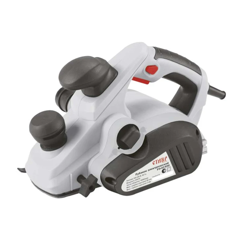 Рубанок электрический Ставр РЭ-82/850 (Мощность 850 Вт, 16000 об/мин, ширина строгания 82 мм, глубина строгания 3 мм)