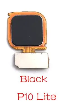 P10 lite Black Сканер отпечатков пальцев сенсор Touch ID подключения материнской платы для Huawei Honor 8 P10 Lite Главная кнопка гибкий кабель - Цвет: P10 lite Black