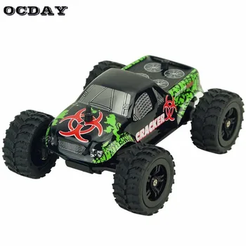 

1:32 Full Scale 4CH 2WD 2.4GHz Mini Off-Road RC Racing Car Truck Vehicle High Speed 20km/h Remote Toy for Kids hi