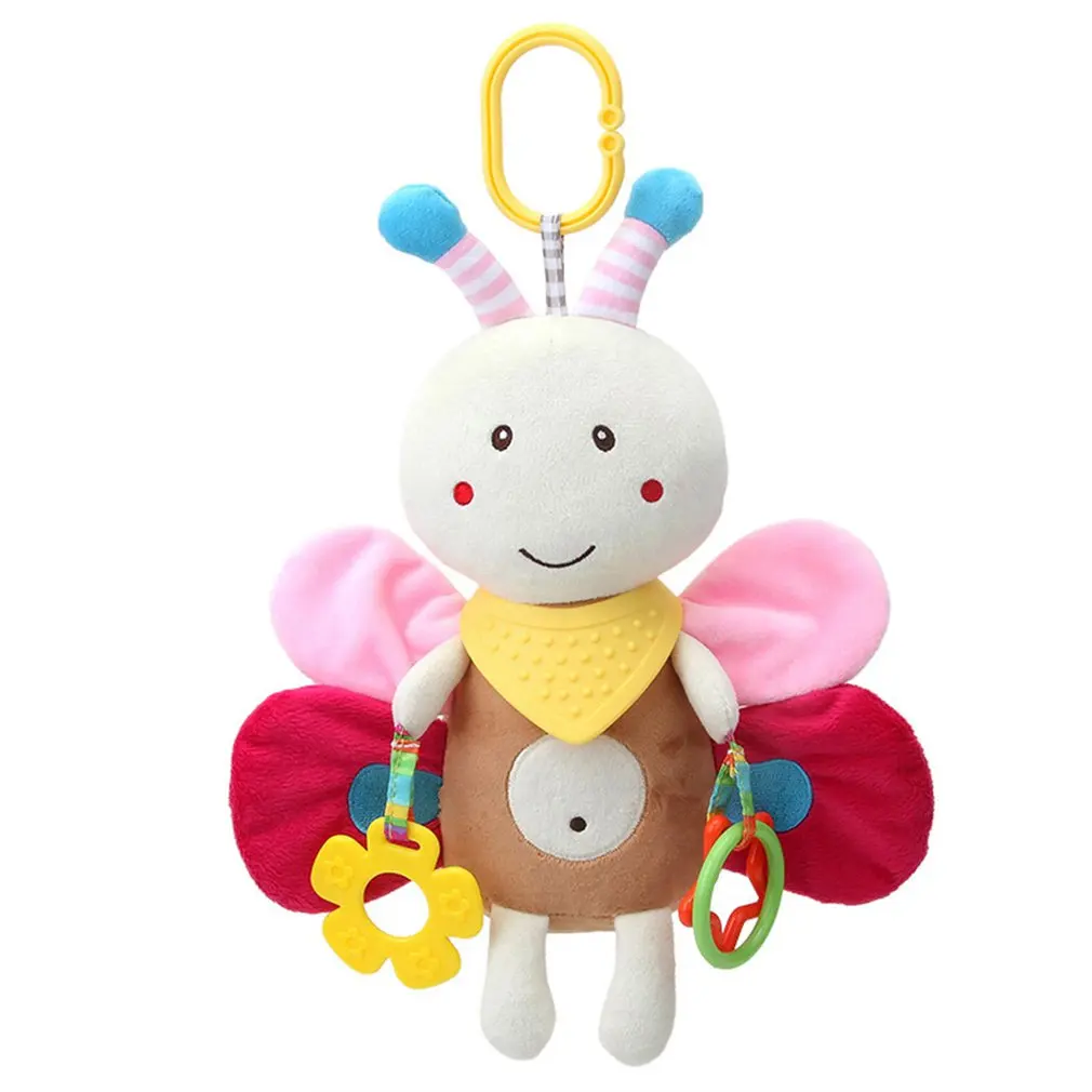 Kawaii Baby Bell ручные развивающие игрушки Младенческая подвижность на кроватке