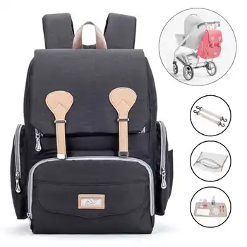 

Baby Diaper Bag Mommy Stroller Bags Large Capacity Waterproof Nappy Bag Kits Mummy Maternity Travel Backpack Nursing Handbag
