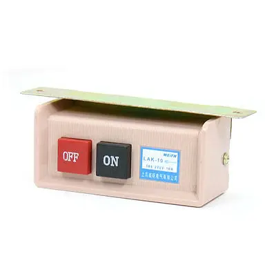 

AC 380/220V 10A 1.5Kw ON OFF Control Push Button Switch