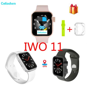 

Smart Watch 1:1 44mm Series 5 MTK2503 Bluetooth SmartWatch IWO 11 For iPhone Android heart rate monitor GPS Clock vs IWO 8 9 10