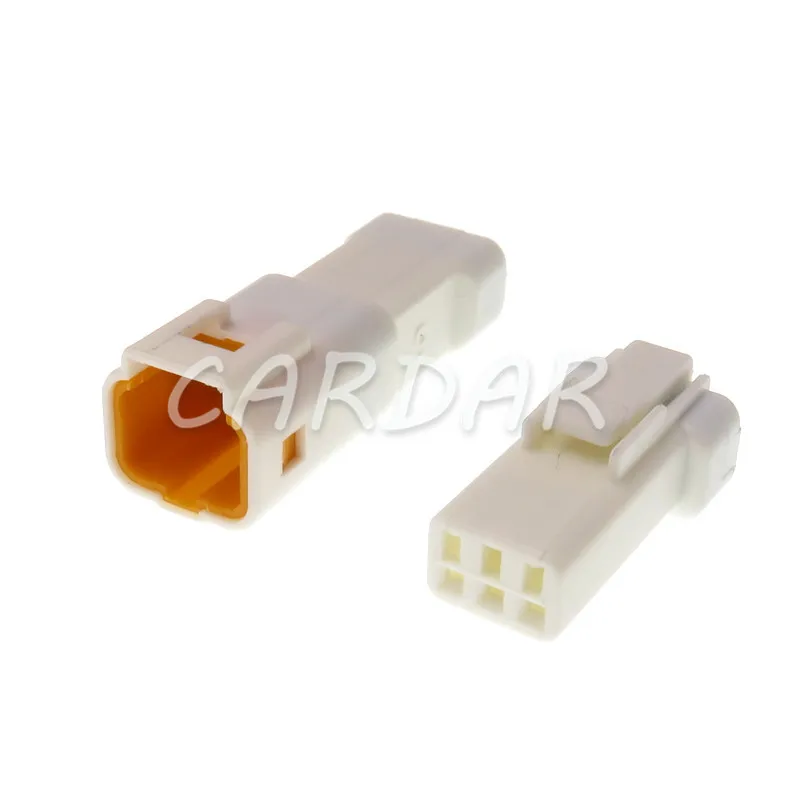 

1 Set 3 Pin 03R-JWPF-VSLE 03T-JWPF-VSLE White Waterproof Automotive Plug Wiring Harness Electrical Socekt