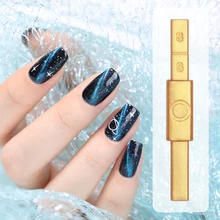Золотая магнитная палка многофункциональная магнитная наклейка на ногти для УФ Магнитный Гель-лак 12 стилей инструменты для дизайна ногтей