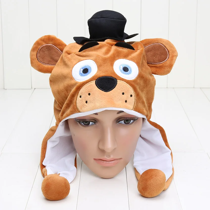 FNAF-Five-Nights-At-Freddy-s-Plush-Mangle-Freddy-Fazbear-Foxy-Bonnie-Chica-Cartoon-Hat-Warm (3)