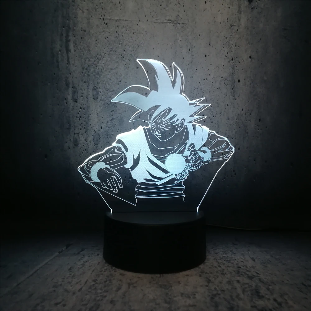 3d лампа Goku get a dragon ball Son светодиодный ночник с рисунком из мультфильма подарок для