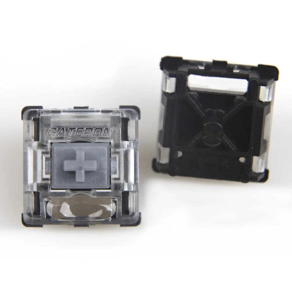 Interruptores ópticos do teclado Gateron, KS-15, intercâmbio, SK61, SK64, grosso