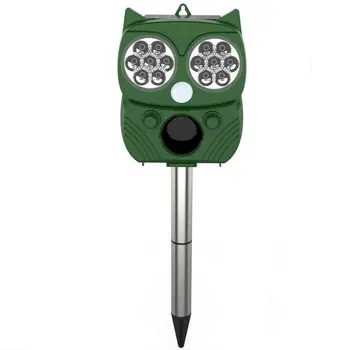 

Solar Ultrasonic Pest Animal Repeller Cat Rodent Rat Squirrel Raccoon Control Outdoor Solar Ultrasonic Mouse Repeller
