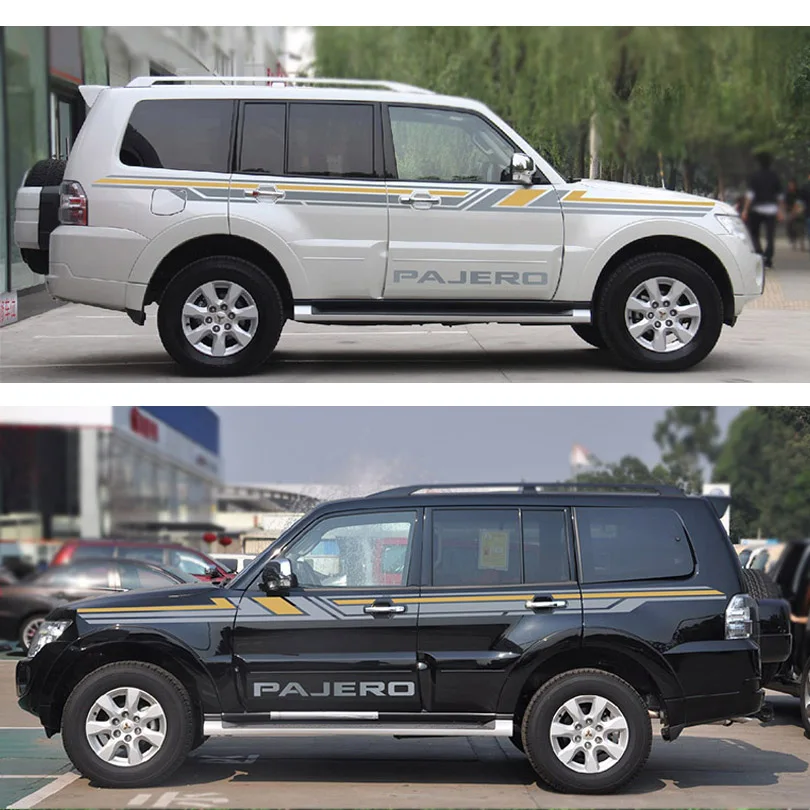

Виниловая наклейка с надписью для Mitsubishi Pajero