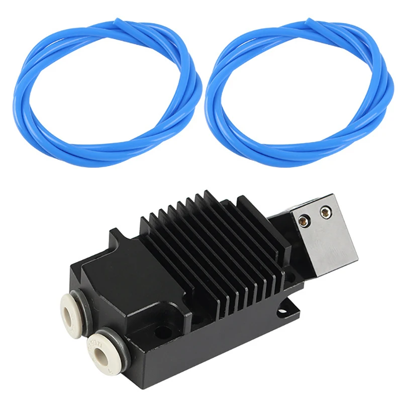 

3D Printer Accessories Extruder 2 in 1 Out 2 Two-Color Extrusion Nozzle for E3D Nv6 with Teflon Tube