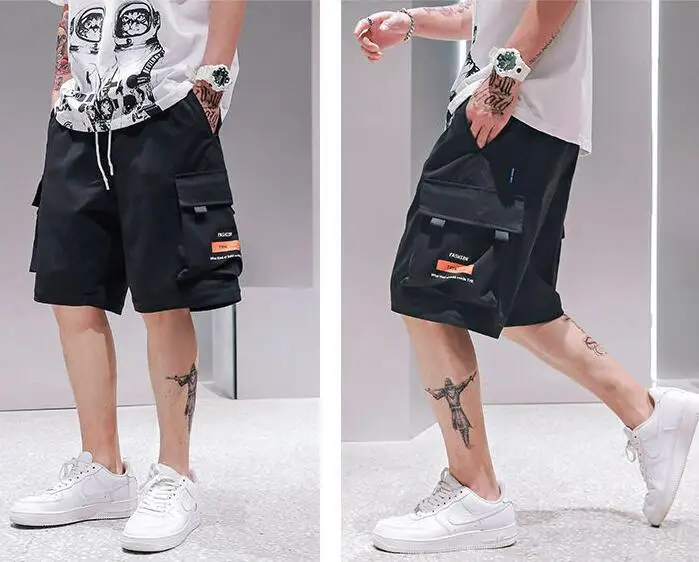 Detachable Trousers And Shorts For Two Wear Summer Hip Hop Joggers Harem Pants Multi-Pocket Sweatpants Overalls Pants cargo pants outfit