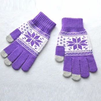 

Men Women Winte Texting Cap Active Smart Phone Knit Soft Screen Gloves Autumn Winter mittens for Women Men Cotton Blend 10.10