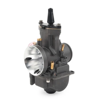 

Super Performance Engine PWK 32mm Power Jet Carburetor CARB Universal for Motorcycle, Scooters, Dirt Bike, ATV Quad Matte Black