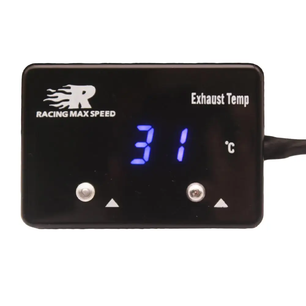 Digital Exhaust Temp Gauge EGT Pyro Patrol Amarok 4WD Turbo Diesel Petrol Blue