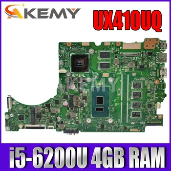 

Akemy laptop Motherboard For Asus UX310UVK UX310UQ UX310UQK RX310U RX410U UX410UV UX410UQ UX410UQK Mainboard i5-6200U 4GB RAM