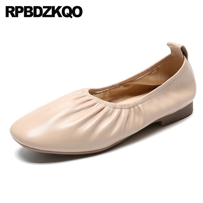 comfortable nude flats