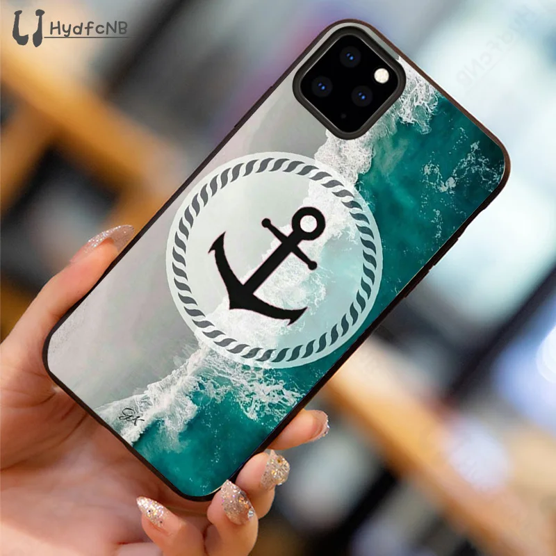 Stripes Anchor Boat Ship Wheel
