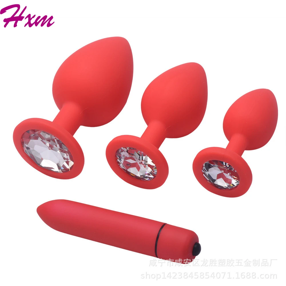 Silicone backyard anal plug male and