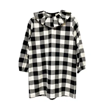 

Big Girls Dress Cotton Teen Girl Clothes 2020 Autumn Princess Party Frocks Long Sleeve Cotton Plaid Dress Mother Daughter Dress