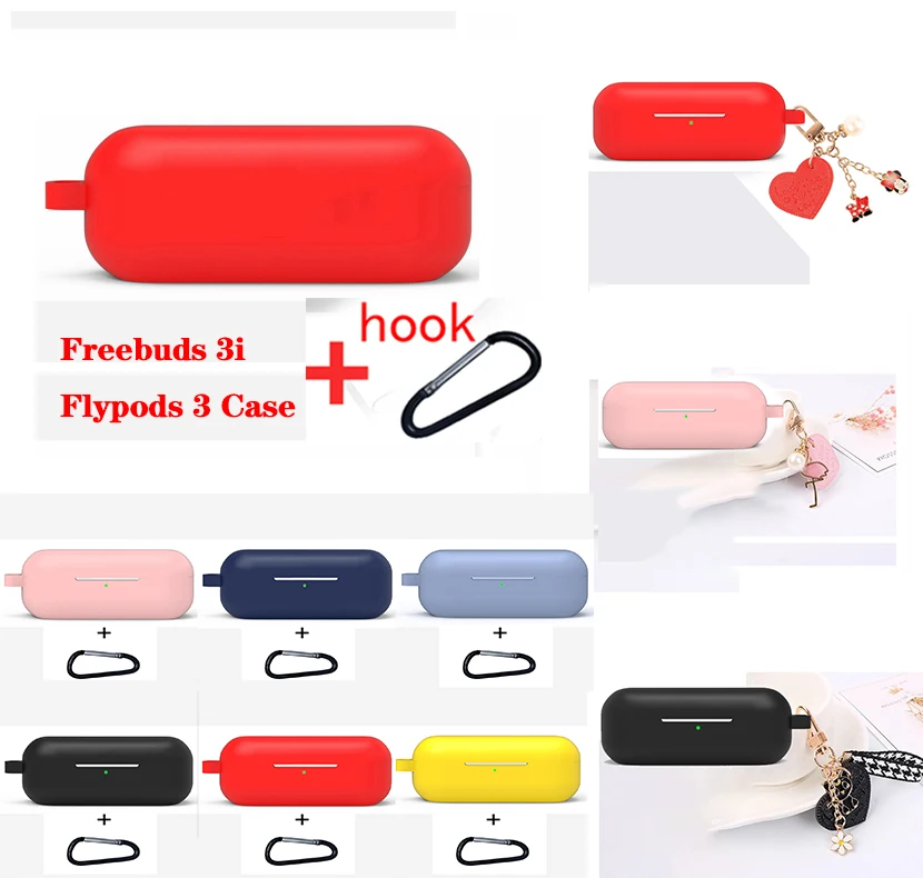 Мультяшные чехлы для Huawei Freebuds 3i Honor Flypods 3 модный однотонный деловой чехол