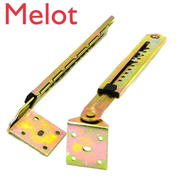 

Lift supporting Adjustable hinge Strut bar 10 gear step have corner bracket massage bed height adjuster drawing desk table