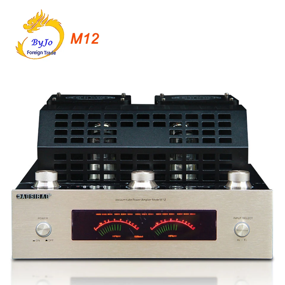 

M12 HI-FI Bluetooth Vacuum Tube Stereo audio Amplifier support USB SD Card MP3 Play Music BASS Audio output 2.1