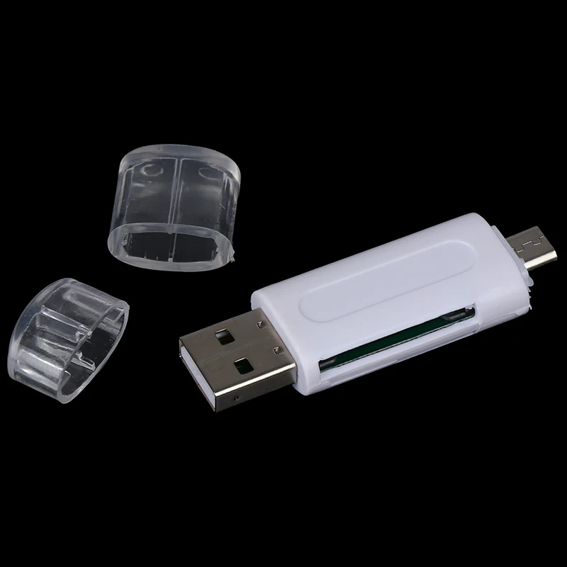 Многофункциональный ОТГ USB 2,0 кард-ридер адаптер для мобильного TF t-flash для ПК ноутбука компьютера