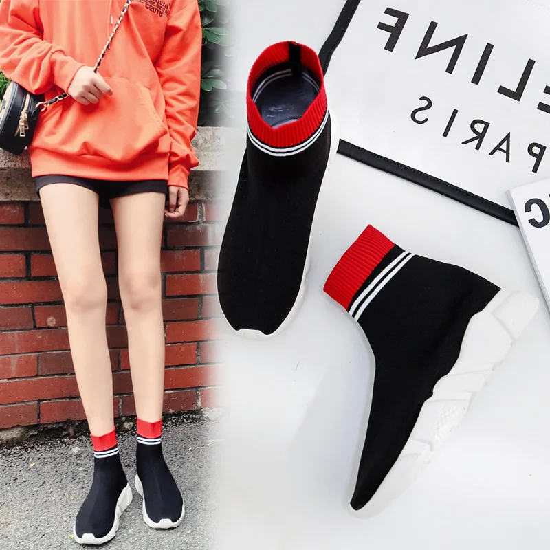 

Round Toe Women's Rubber Boots Autumn Shoes Luxury Designer Lace Up Bootee Woman 2019 Low Heels booties Booties Ladies Rain