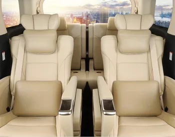 

For alphard vellfire 30 Interior Headrest Leather Waist Pillow