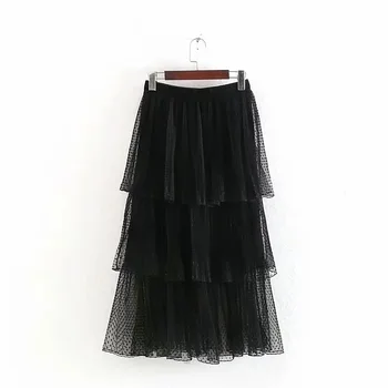 

2019 New Products WOMEN'S Dress Book Plain Weave Network Skirt G