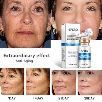

Aloe Vera+Collagen Six Peptides Hyaluronic Serum Anti Wrinkles Serum For Face Cream Whitening Skin Care Anti-Aging