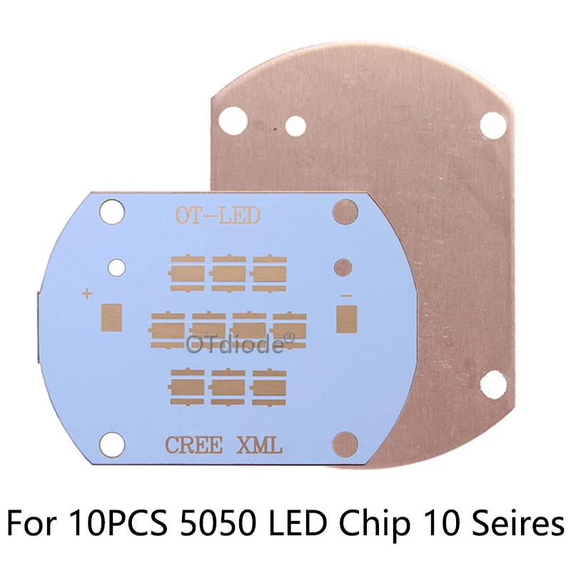 CREE XML XML2 XHP50 5050 Series Copper PCB Board Led Heatsink Thermal Separation UV Lamp Base use for 50W-100W