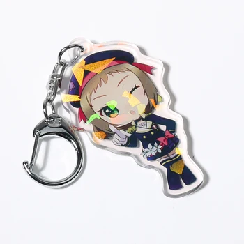 

Custom Keychain Personalized Anime Keychain Acrylic Holographic Keychain Anime Figure for Car Funny Key Chain