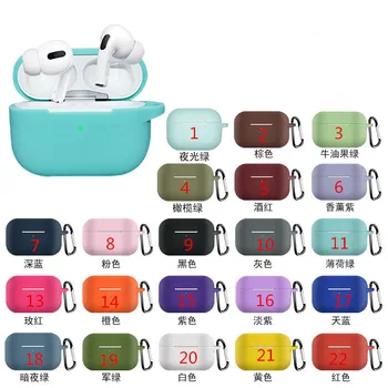 

Mini Soft Silicone Case For Apple Airpods pro Shockproof Cover For Apple AirPods arphone Cases Ultra Thin Air Pods Protector