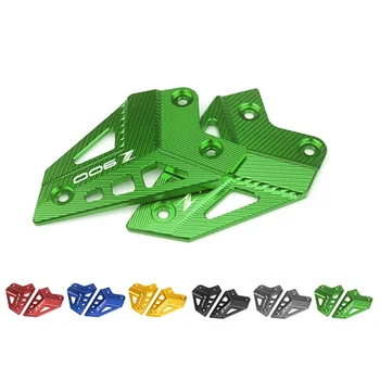 

2019 New Motorcycle Moto Rear Foot Pedal Peg Rest Rearset Heel Guard Guards Shield Step Plate Race Track for Kawasaki Z 900 Z900